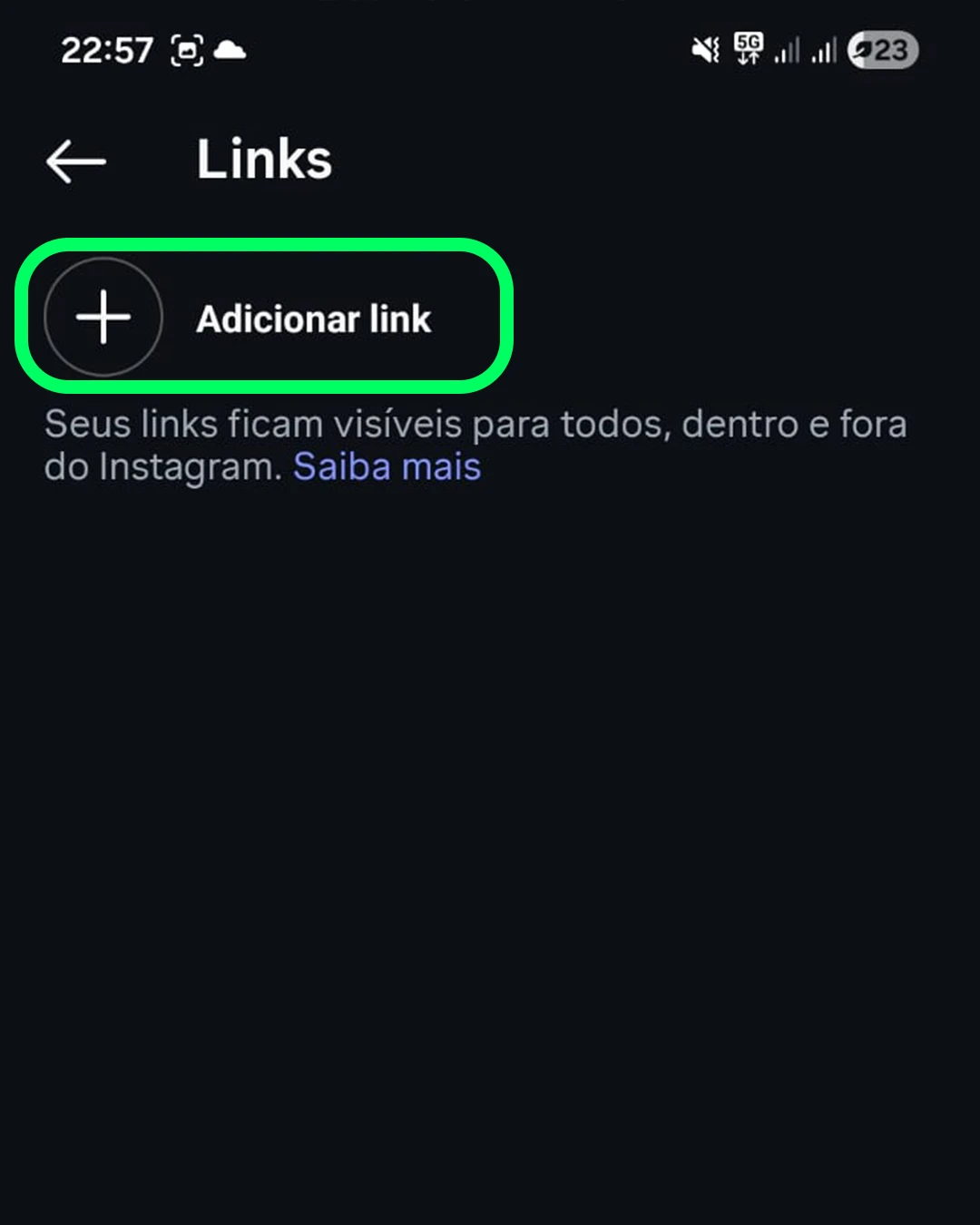 como colocar o link na bio imagem 4